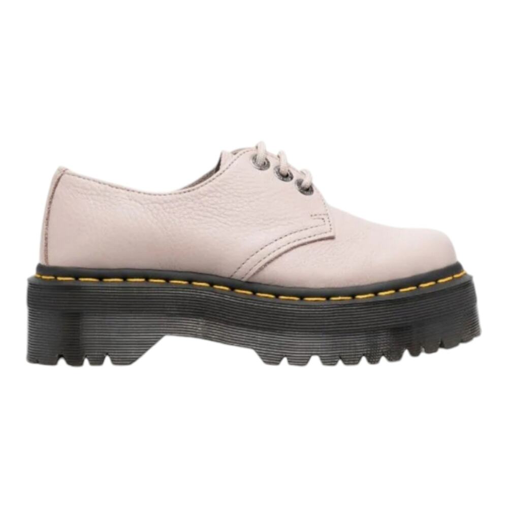 Dr. Martens‎ 1461 Quad leather derby Platform Oxfords Beige Men's Shoes Size 10 - Picture 10 of 12